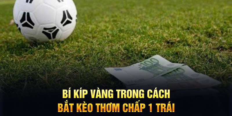 Bí kíp vàng trong cách bắt kèo thơm chấp 1 trái 